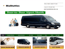 Tablet Screenshot of fast-shuttle.com